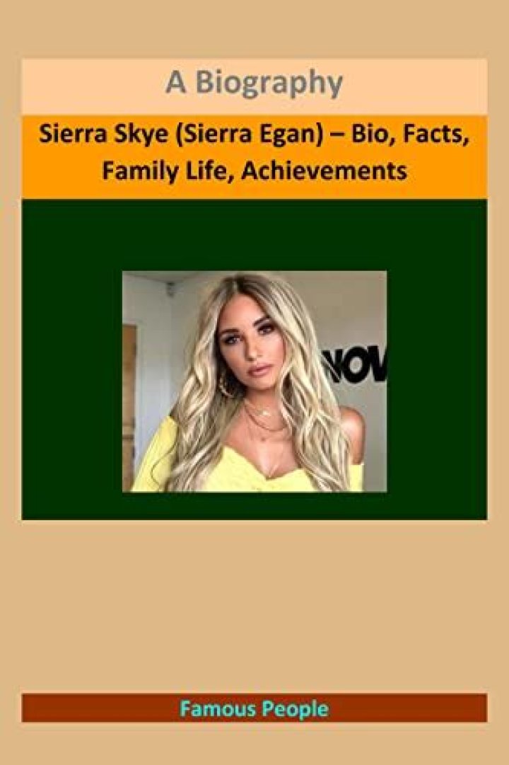 Sierra Skye (Sierra Egan) – Bio, Facts, Family Life, Achievements