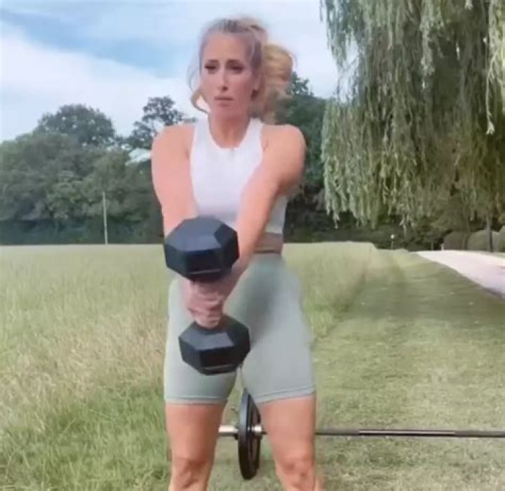 Stacey Solomon in Workout Gear Had “Craziest Adventure Ever” In Scotland