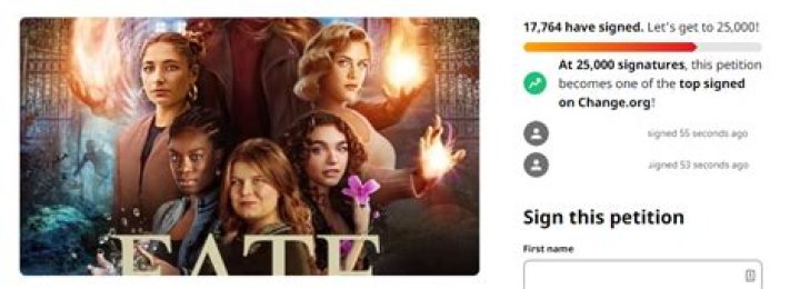 Tens of thousands of ‘Fate: The Winx Saga’ fans sign petition to un-cancel Netflix’s latest victim