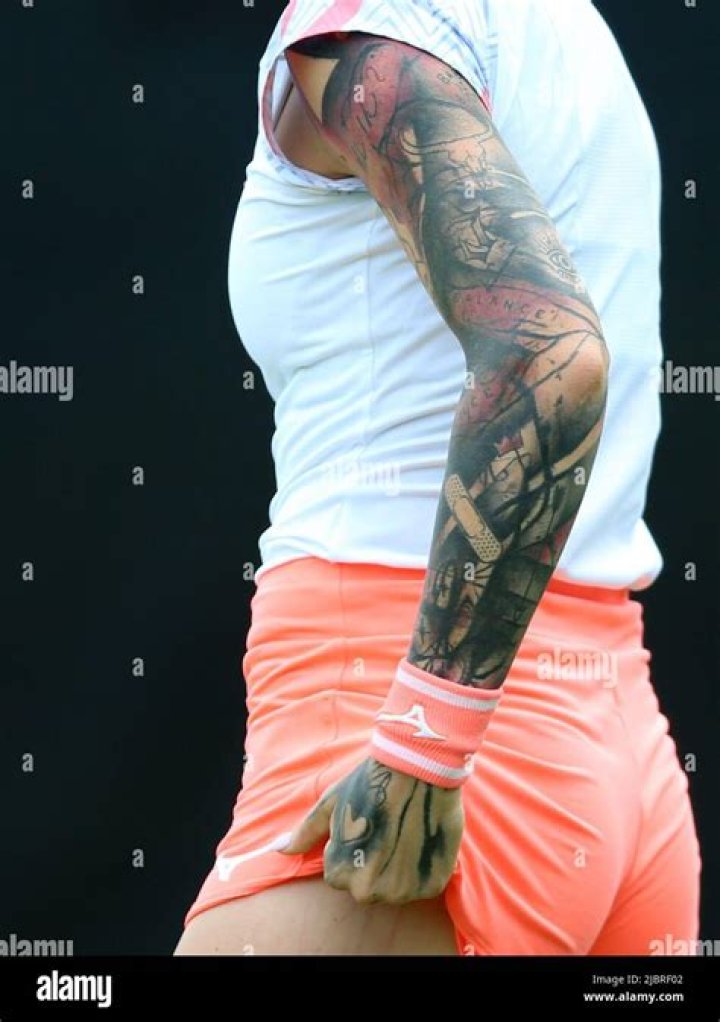 Tereza Martincová tattoo meaning