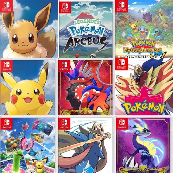 The best Pokémon games for the Nintendo Switch