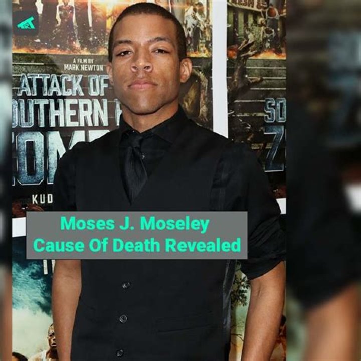 The cause of death of ‘The Walking Dead’ actor Moses J. Moseley has been revealed