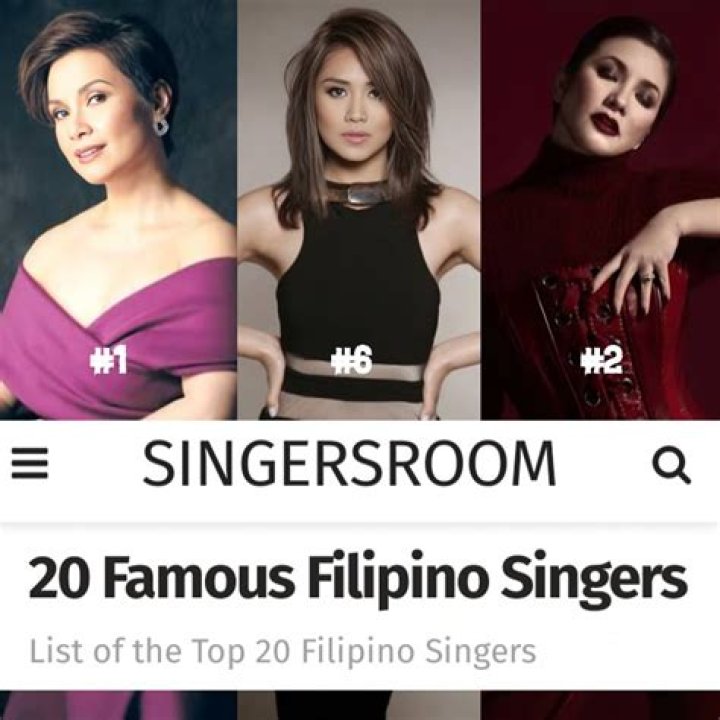 The Greatest Filipino Male Singers