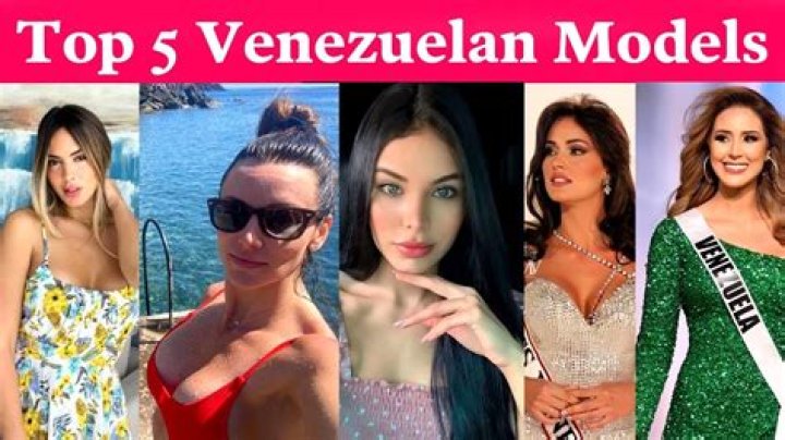 The Greatest Venezuelan Models