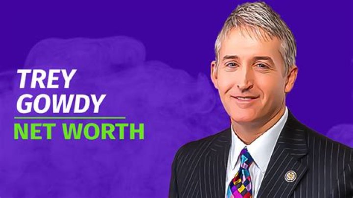 Trey Gowdy News Net Worth & Earnings (2024)