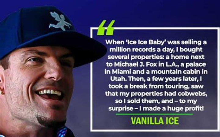 Vanilla Ice net worth, income and estimated earnings of Youtuber channel