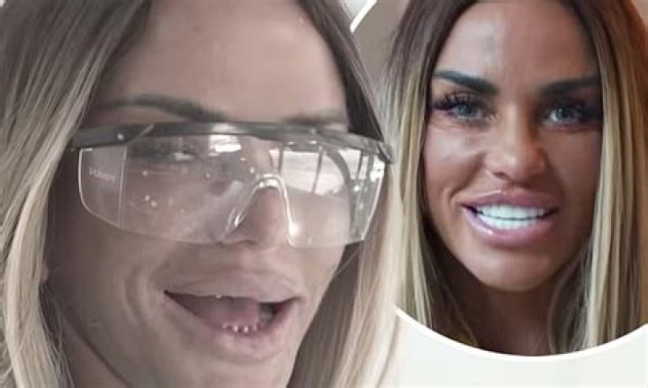 What did Katie Price do to her teeth?