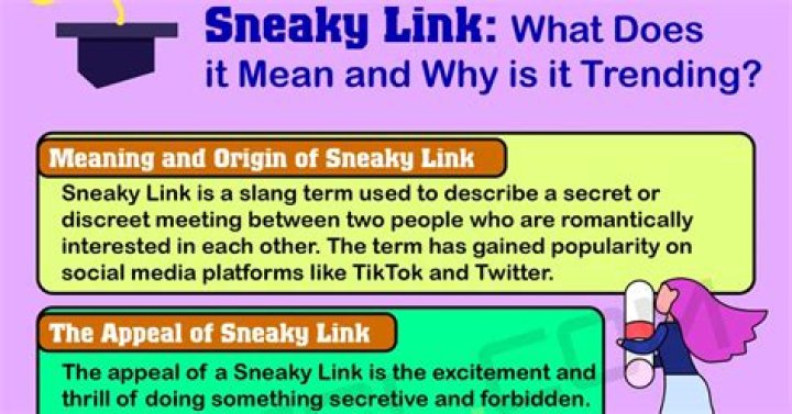What Do You Do In A Sneaky Link? – Celebrity