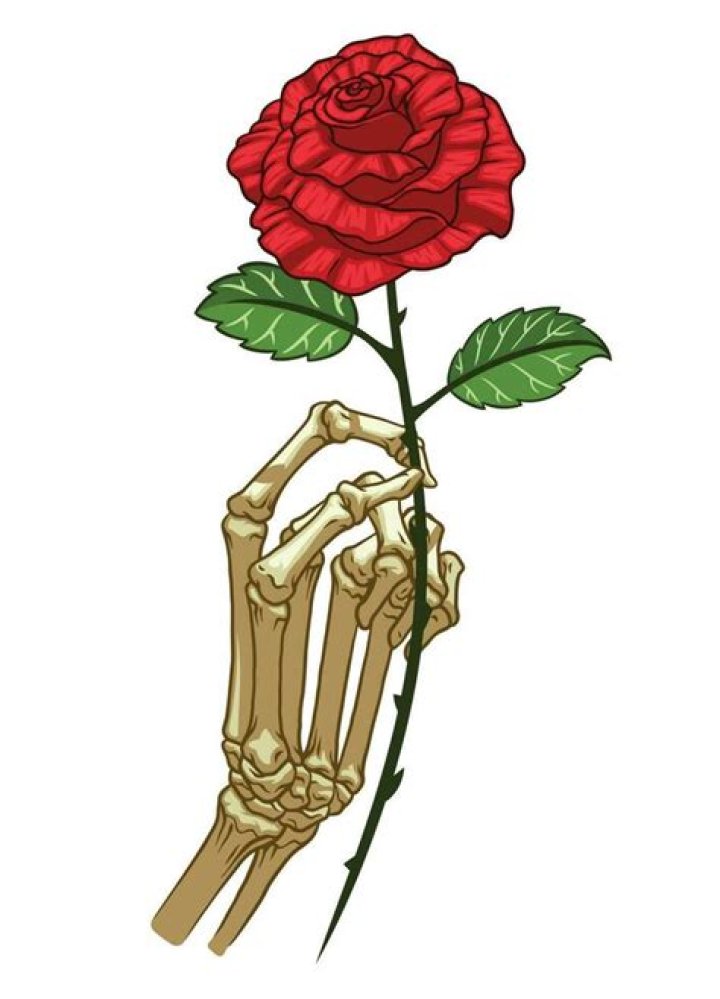 What Does A Skeleton Hand Holding A Rose Mean? – Celebrity
