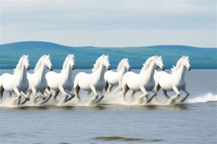 What does she’ll be riding six white horses mean? – Celebrity