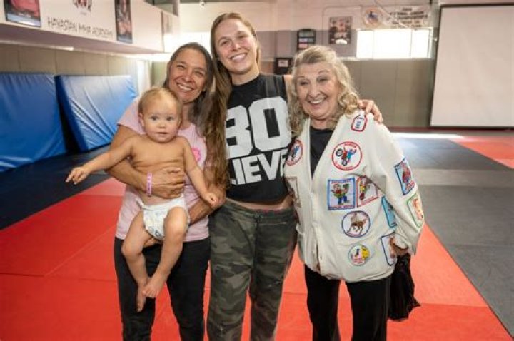 Who is Gene LeBell's daughter Monica LeBell Pandis?