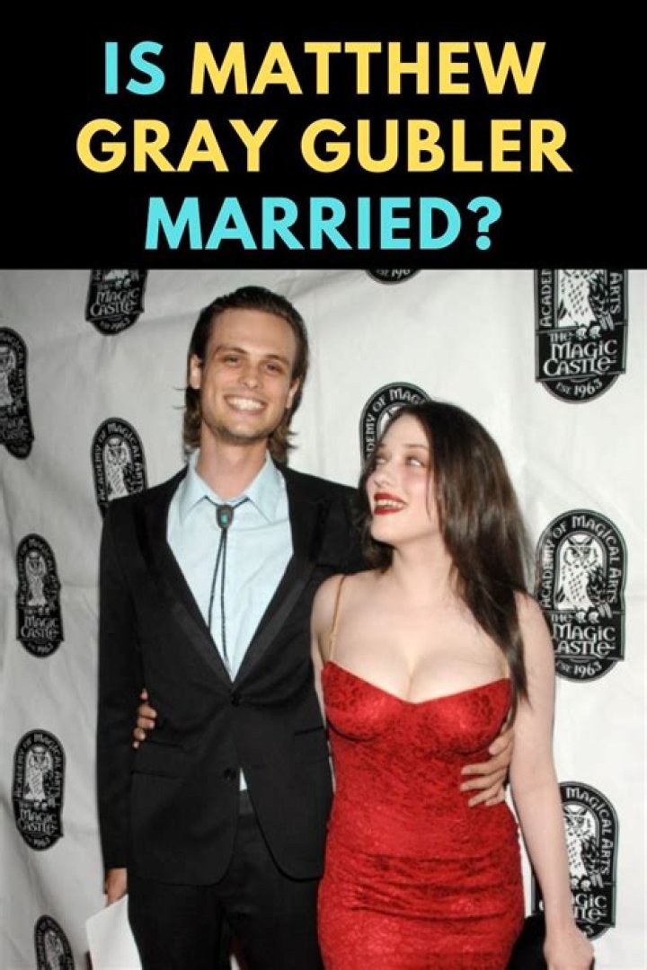 Who is Matthew Gray Gubler’s Wife?