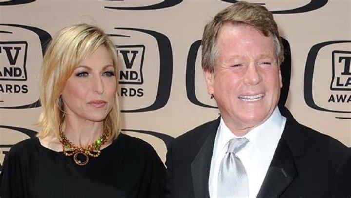 Who is Ryan O’Neal’s second wife Leigh Taylor-Young, and where is she now?