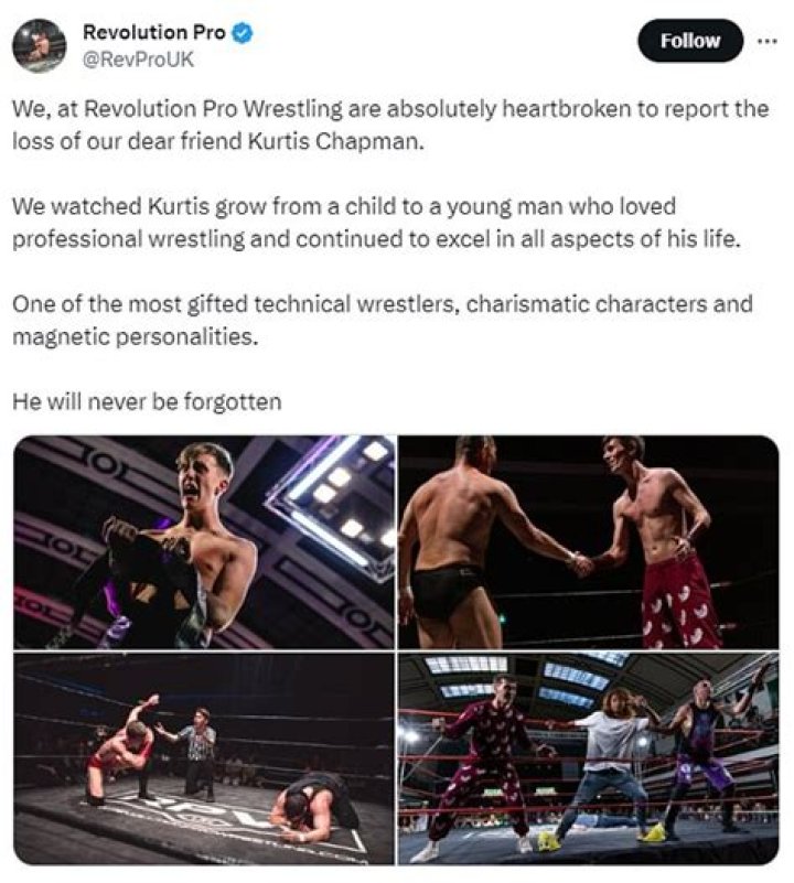 Wrestler ‘Kurtis Chapman’ ‘Mad Kurt’ Cause Of Death, What Happened To Mad Kurt?